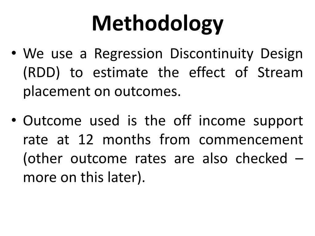 methodology