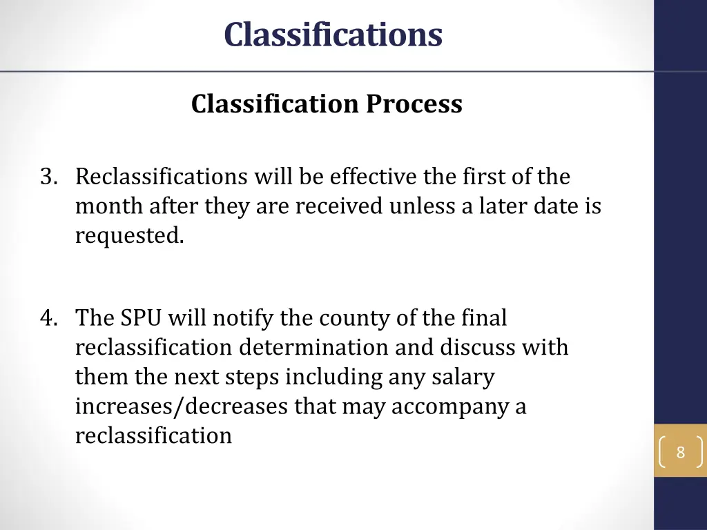 classifications 2