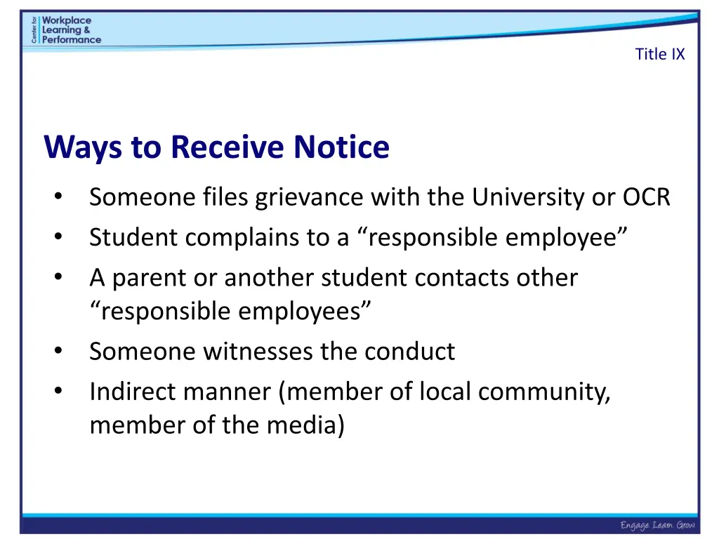 title ix 11