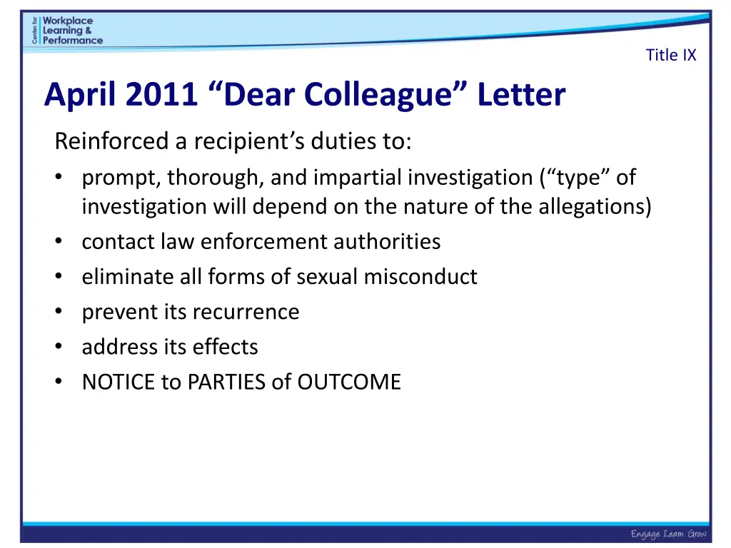 title ix 15