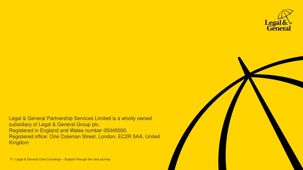 legal general partnership services limited