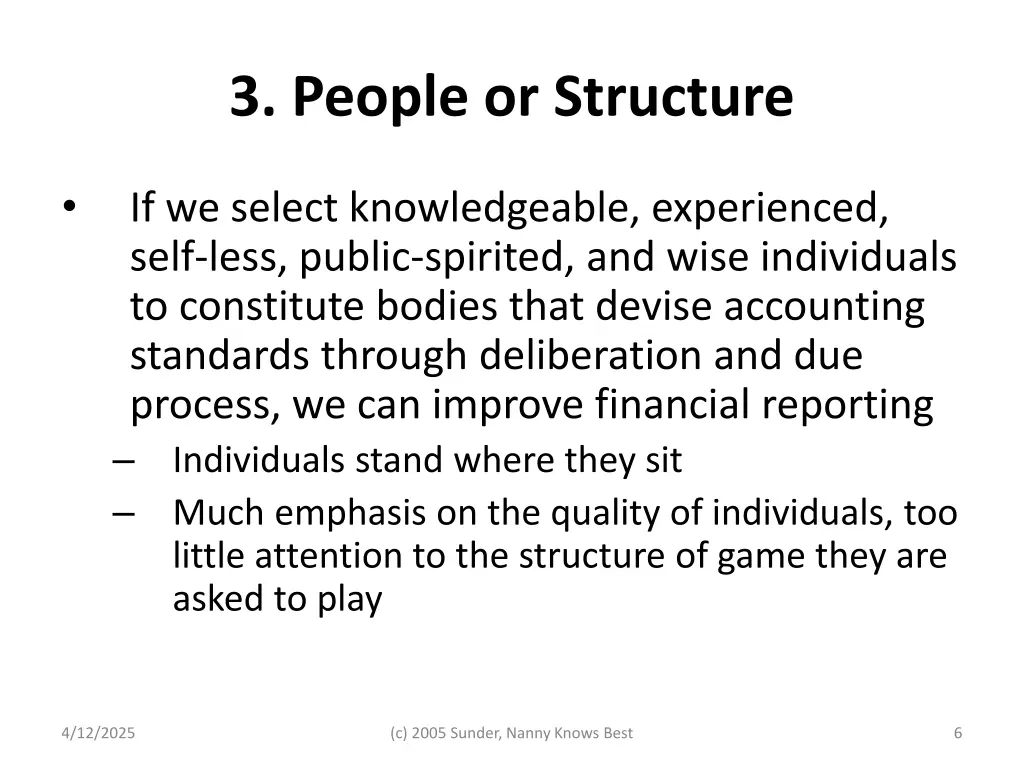 3 people or structure