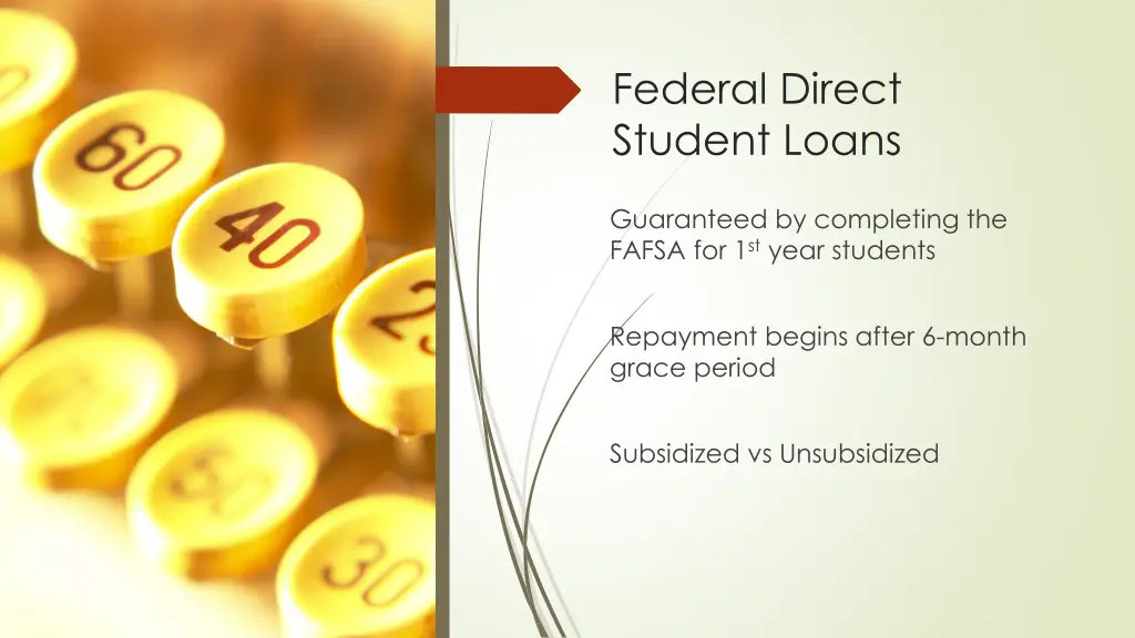 federal direct student loans