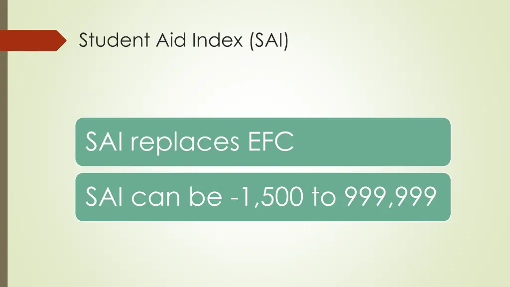 student aid index sai
