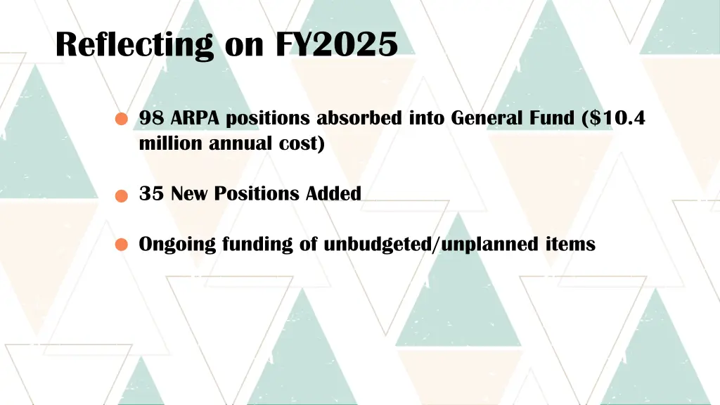 reflecting on fy2025