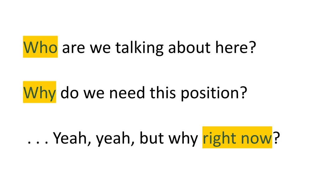 who are we talking about here