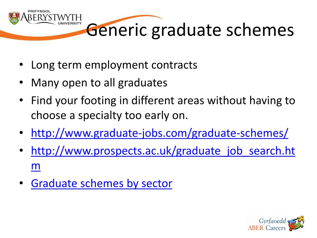 generic graduate schemes