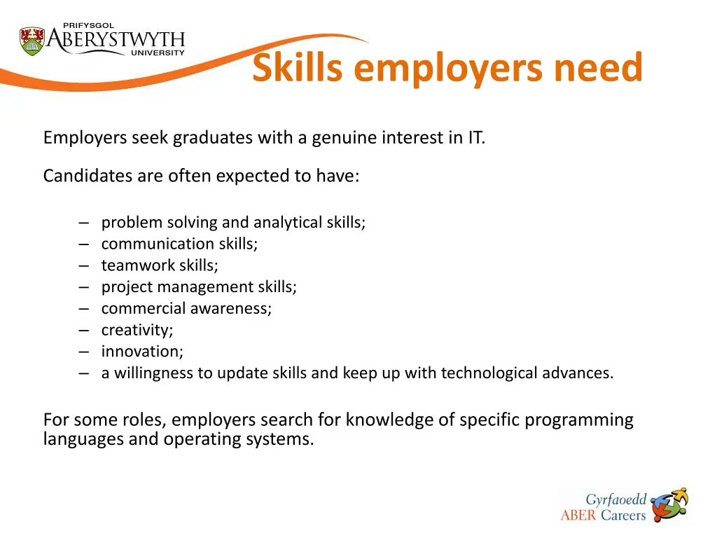 skills employers need