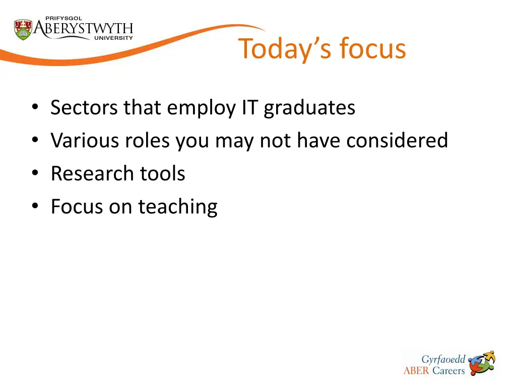 today s focus