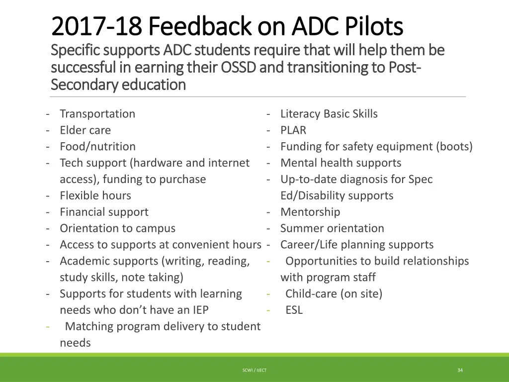 2017 2017 18 feedback on adc pilots 18 feedback 3