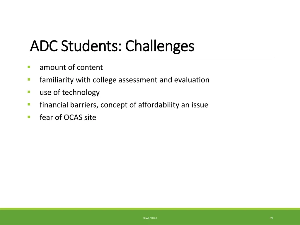 adc students challenges adc students challenges 2