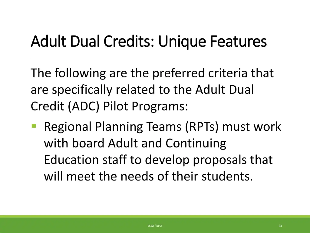 adult dual credits unique features adult dual 2