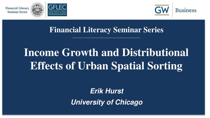 financial literacy seminar series