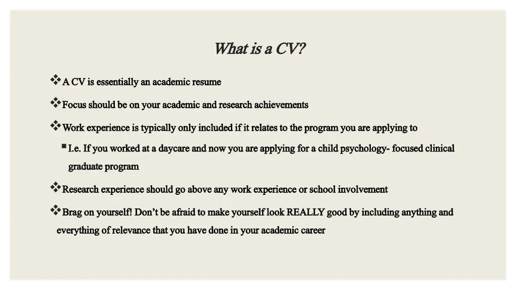 what is a cv what is a cv