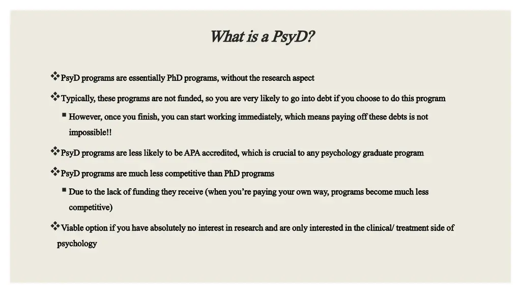 what is a psyd what is a psyd