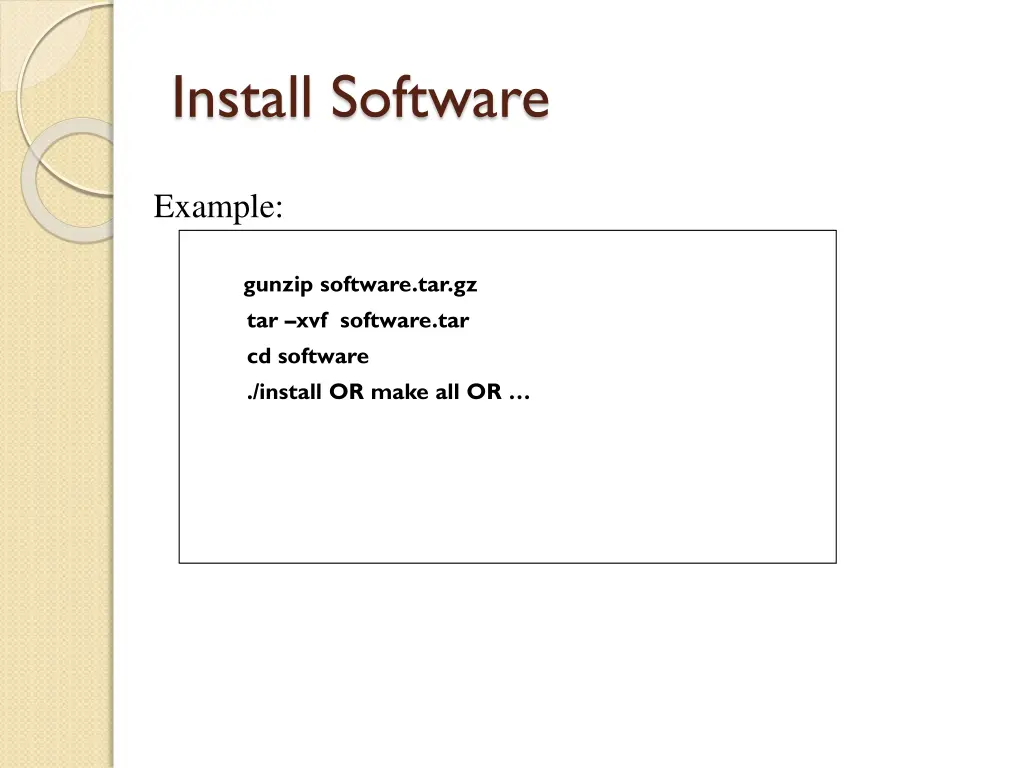 install software 2
