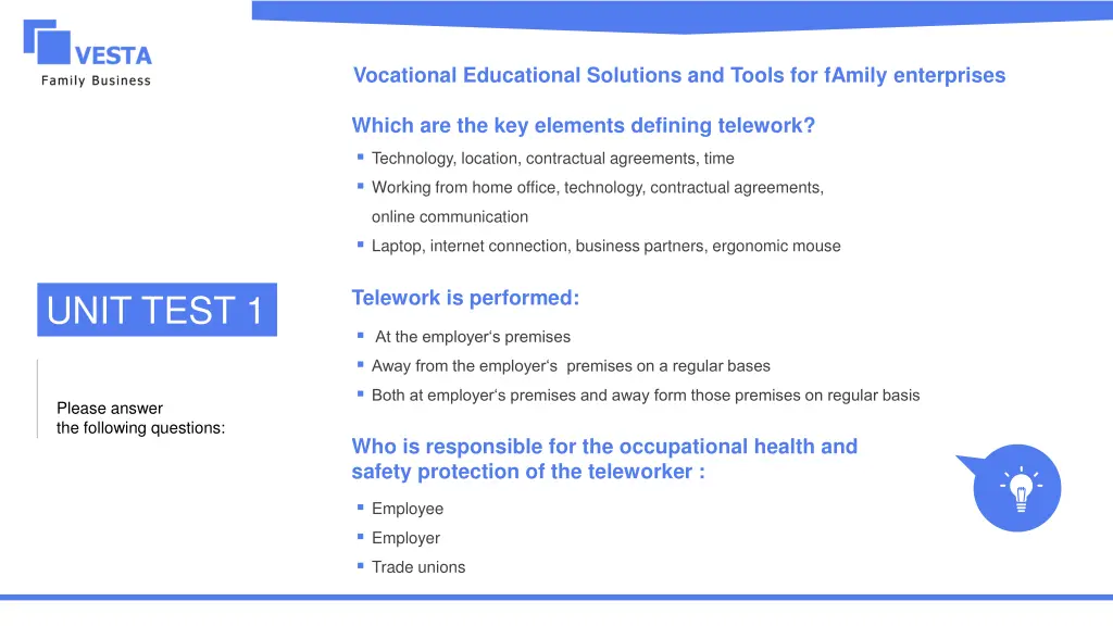 vocational educational solutions and tools 8