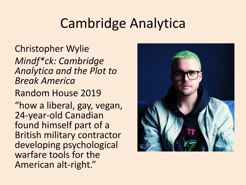 cambridge analytica