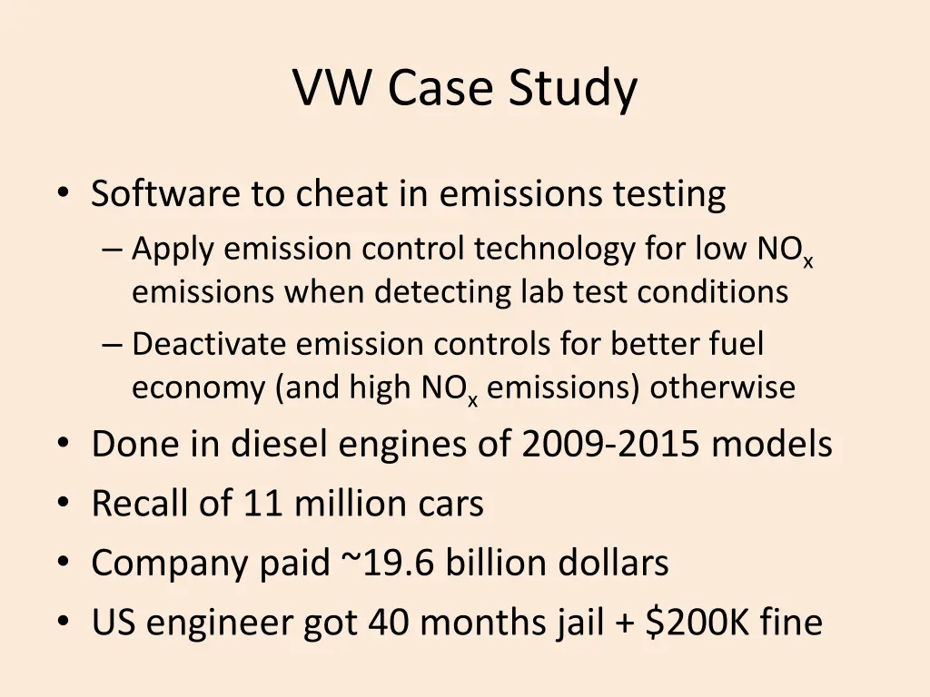 vw case study