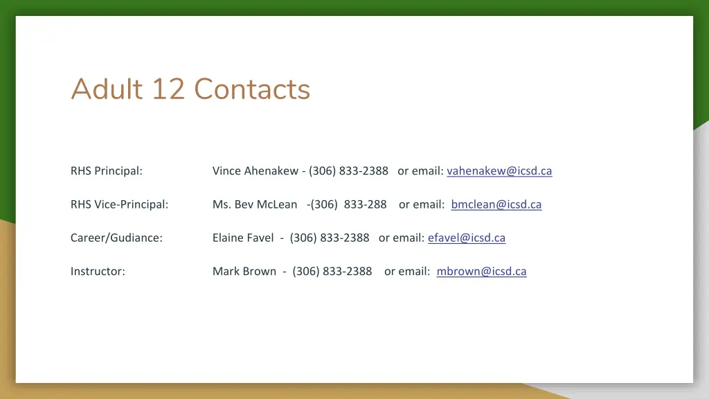 adult 12 contacts