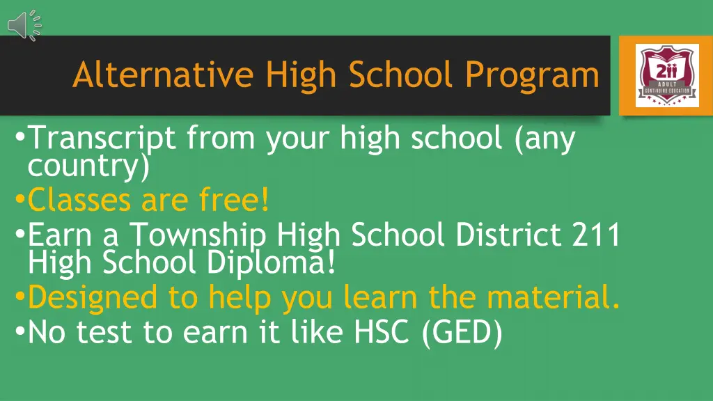 alternative high school program 1