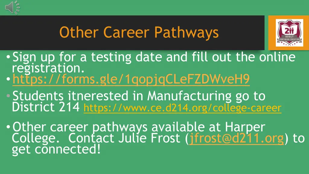 other career pathways