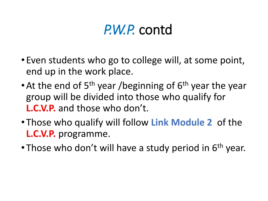 p w p p w p contd