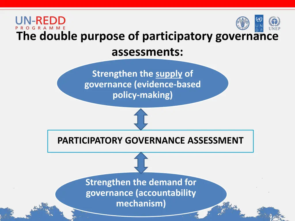 the double purpose of participatory governance