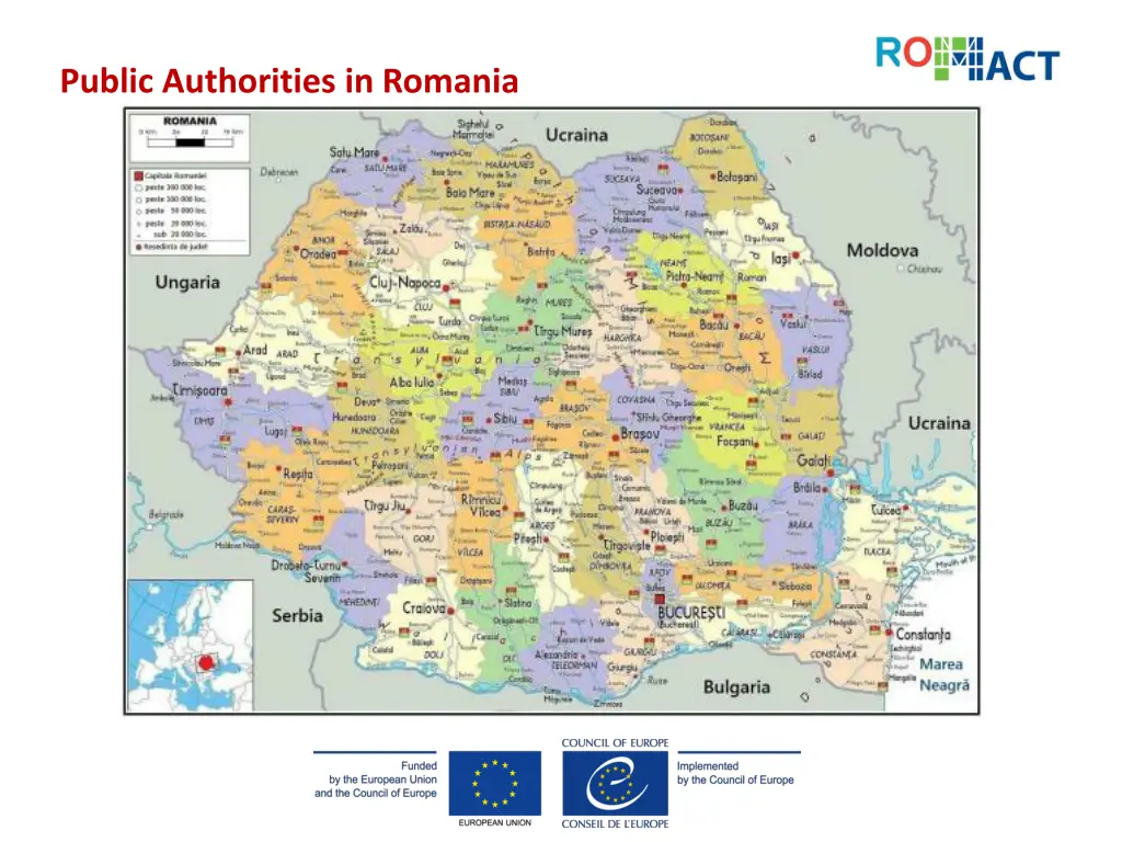 public authorities in romania