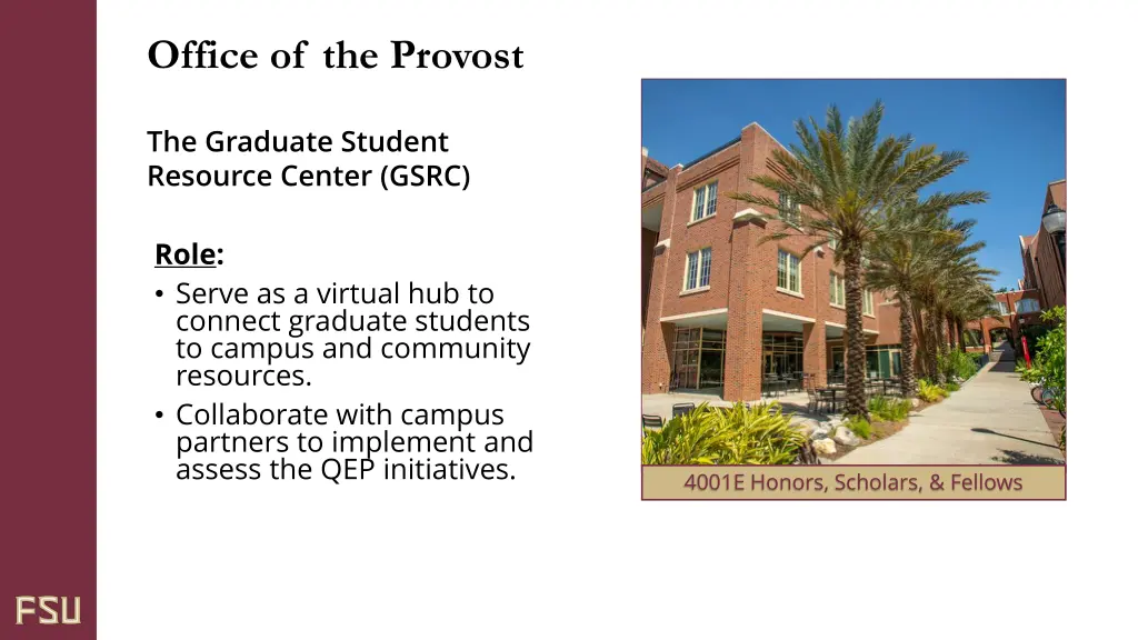 office of the provost