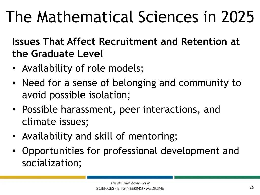 the mathematical sciences in 2025 1