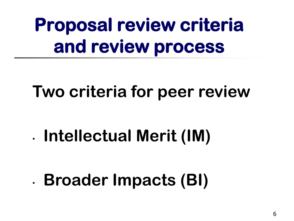 proposal review criteria proposal review criteria