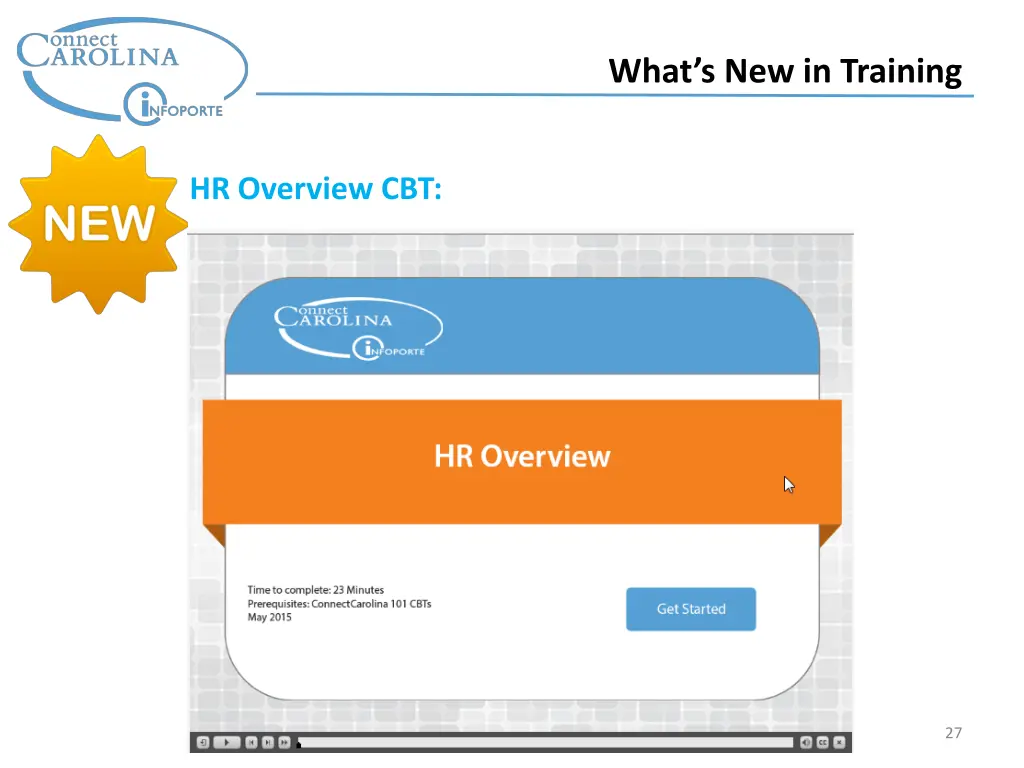 what s new in training 2