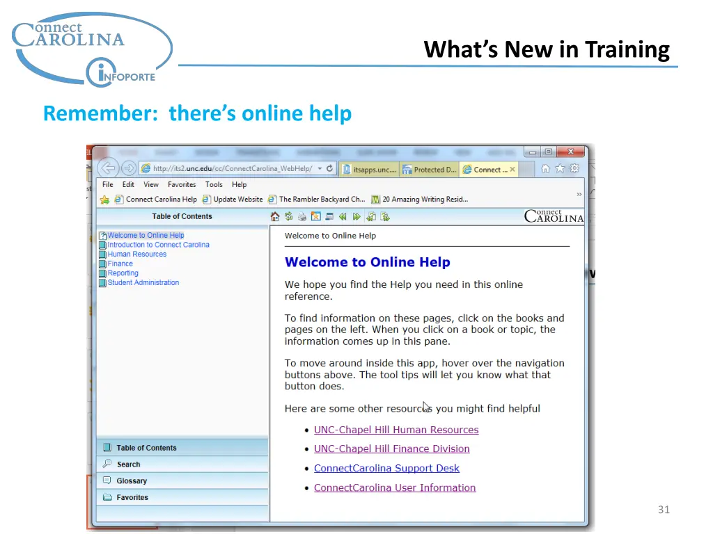 what s new in training 6