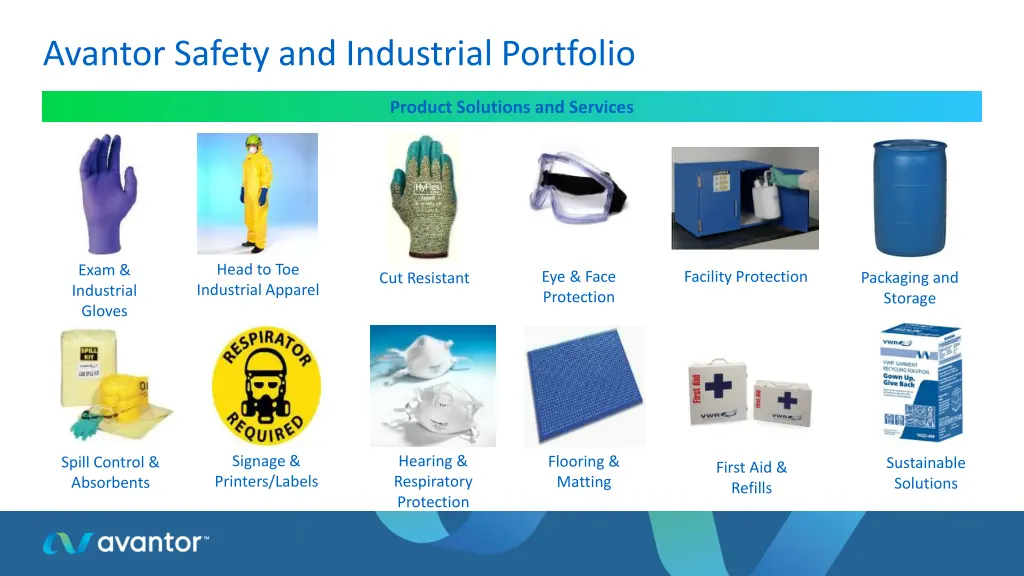 avantor safety and industrial portfolio