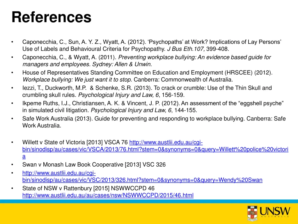 references