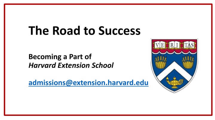 the road to success