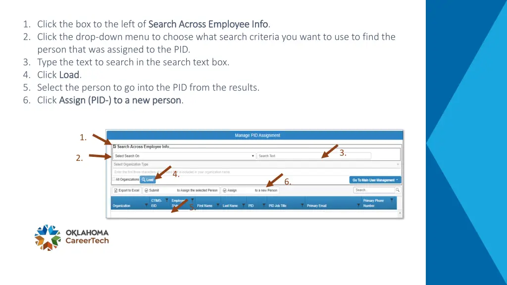 1 click the box to the left of search across 1
