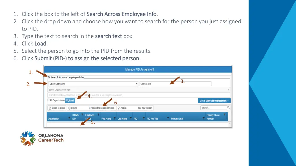 1 click the box to the left of search across