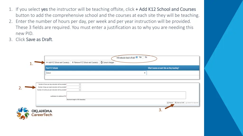 1 if you select yes button