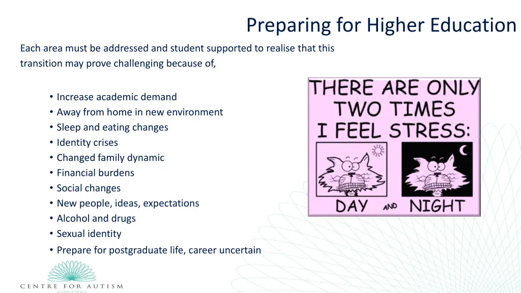 preparing for higher education