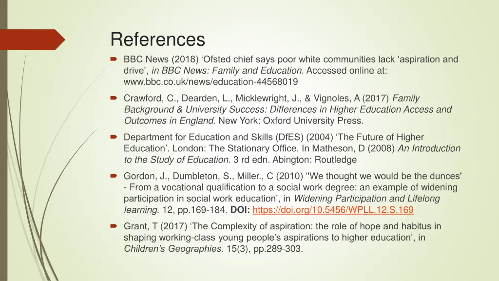 references bbc news 2018 ofsted chief says poor