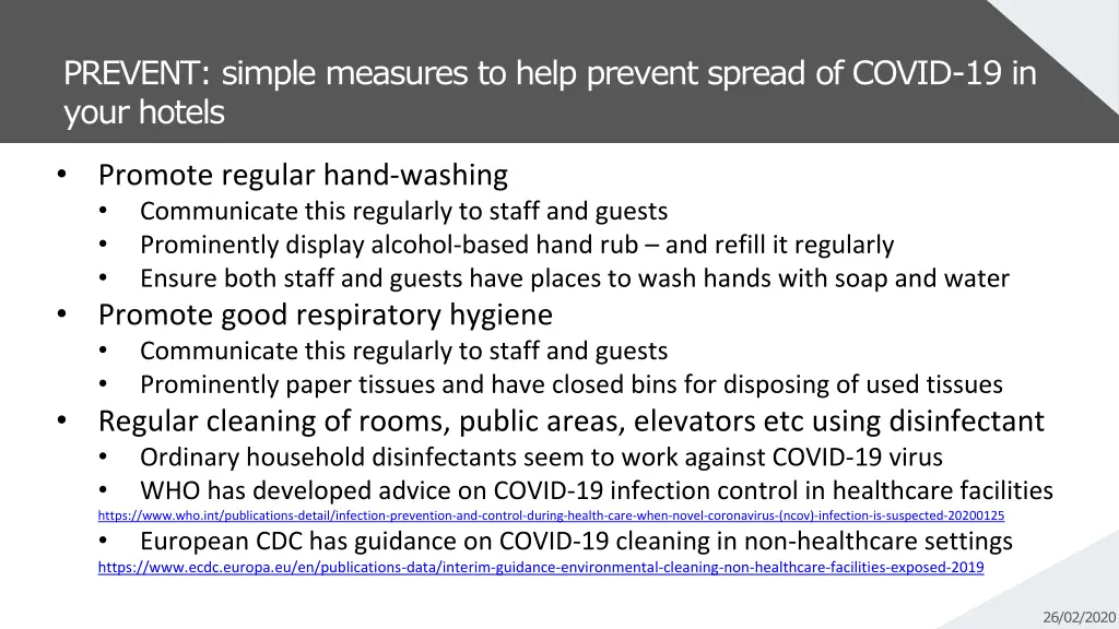 prevent simple measures to help prevent spread