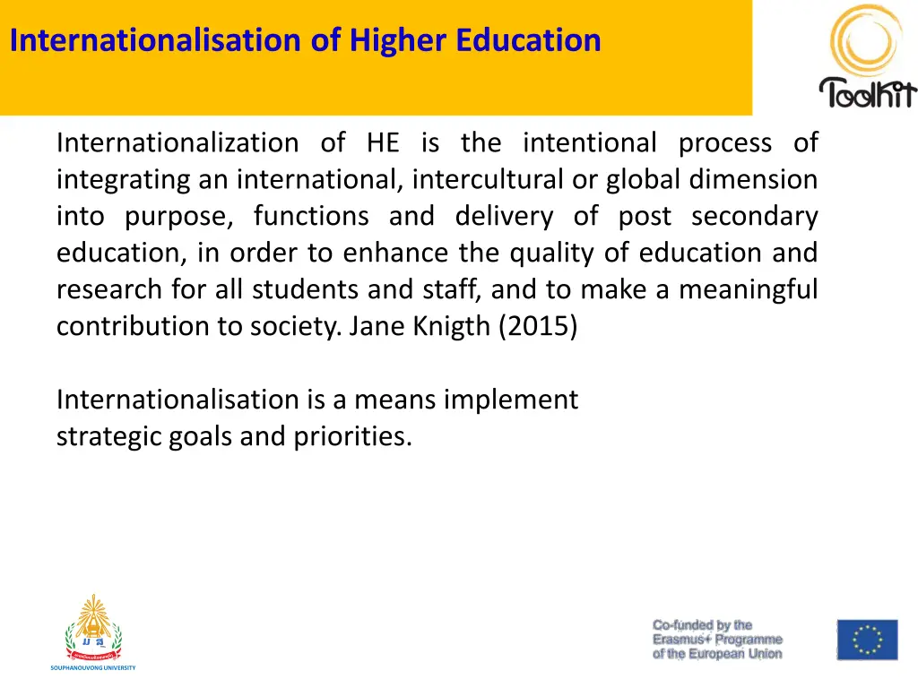 internationalisation of higher education