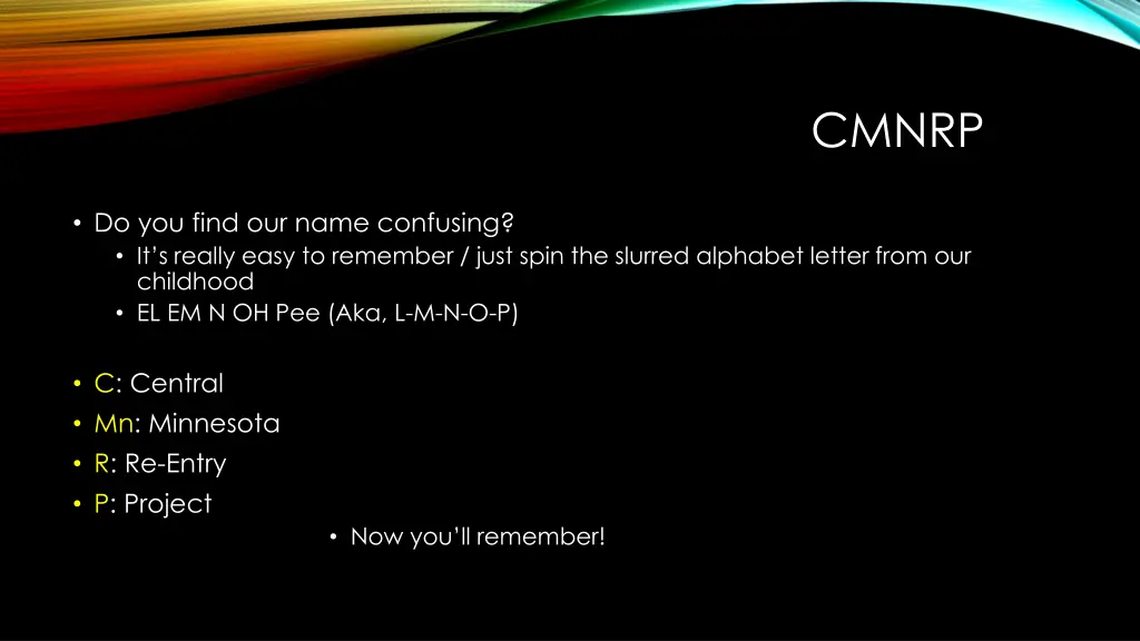 cmnrp 1