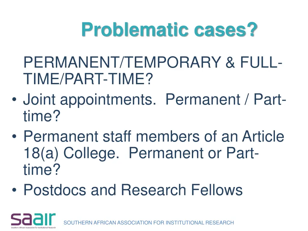 problematic cases 1