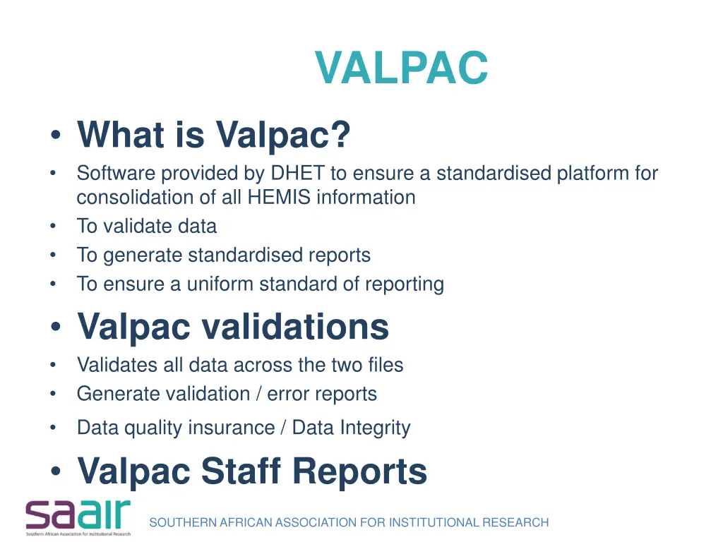 valpac