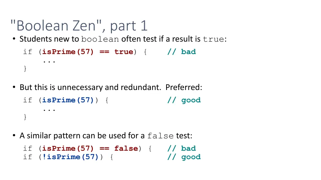 boolean zen part 1 students new to boolean often