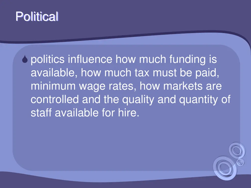 political