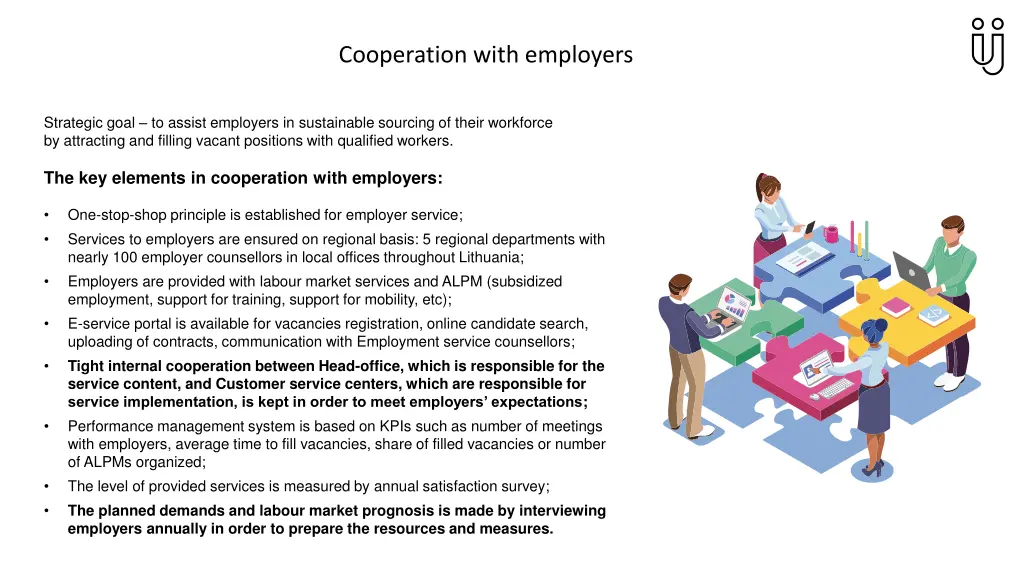 cooperation with employers